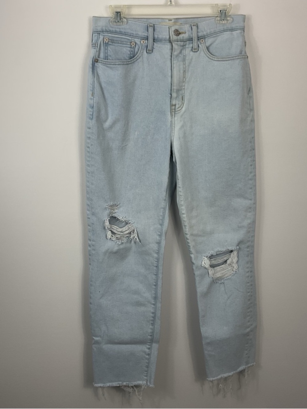 Madewell The Mom Distressed Jean Womens Size 28